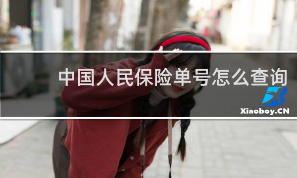 中国人民保险单号怎么查询图片