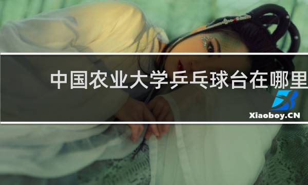 中国农业大学乒乓球台在哪里