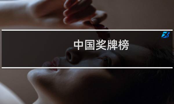 中国奖牌榜图片
