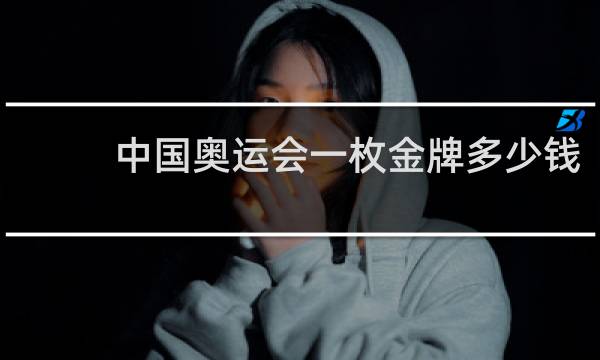中国奥运会一枚金牌多少钱