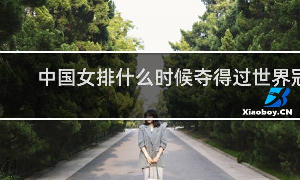 中国女排什么时候夺得过世界冠军