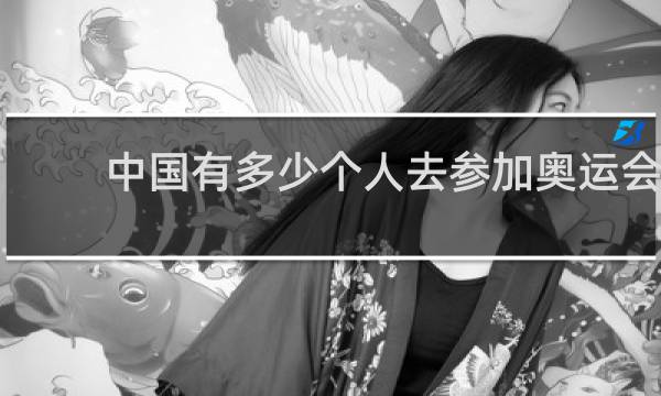 中国有多少个人去参加奥运会