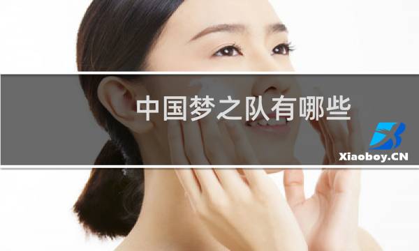 中国梦之队有哪些