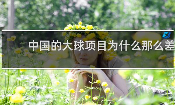 中国的大球项目为什么那么差