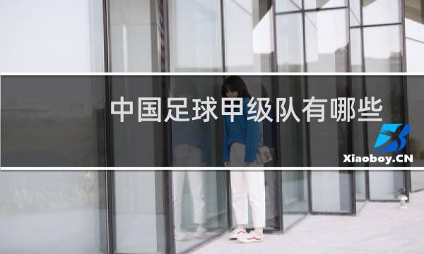中国足球甲级队有哪些