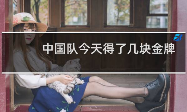 中国队今天得了几块金牌