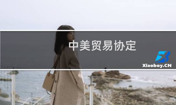 中美贸易协定图片