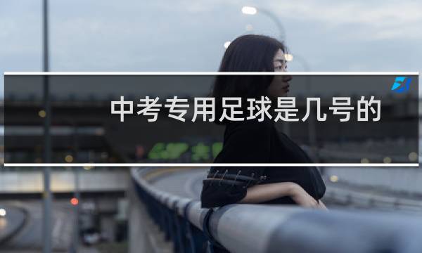 中考专用足球是几号的