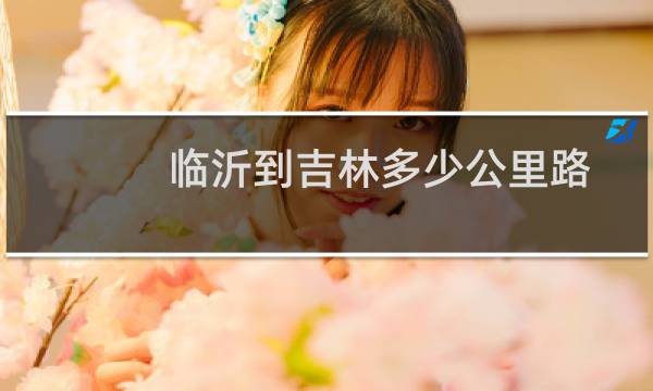 临沂到吉林多少公里路
