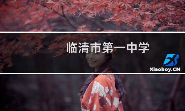 临清市第一中学图片