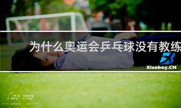 为什么奥运会乒乓球没有教练