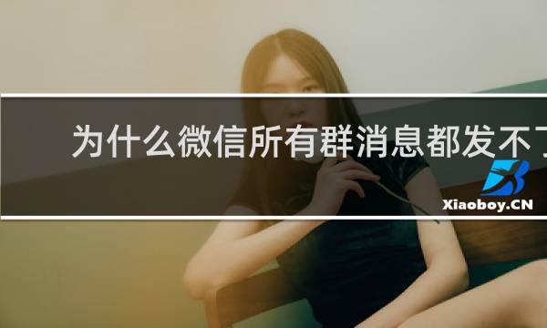 为什么微信所有群消息都发不了