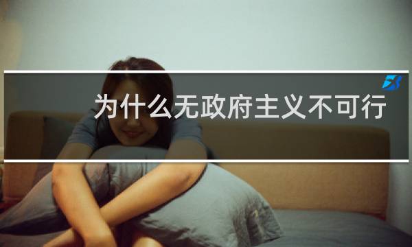 为什么无政府主义不可行