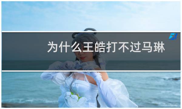 为什么王皓打不过马琳