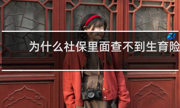 为什么社保里面查不到生育险图片