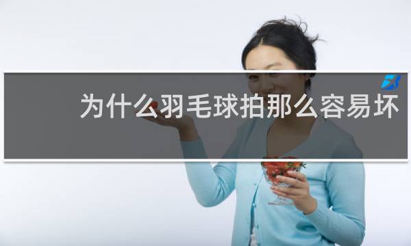 为什么羽毛球拍那么容易坏