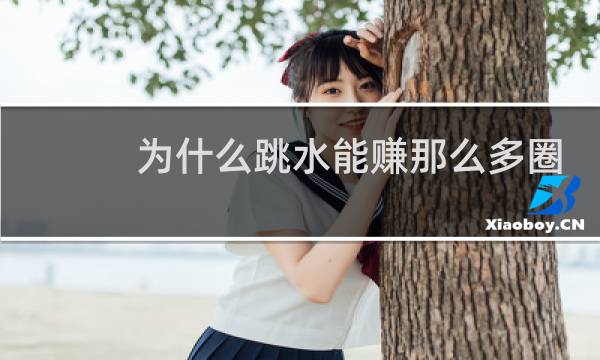 为什么跳水能赚那么多圈