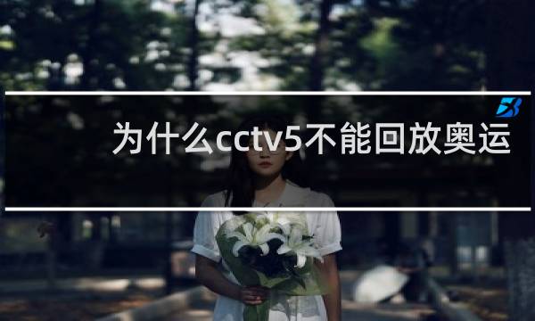 为什么cctv5不能回放奥运会