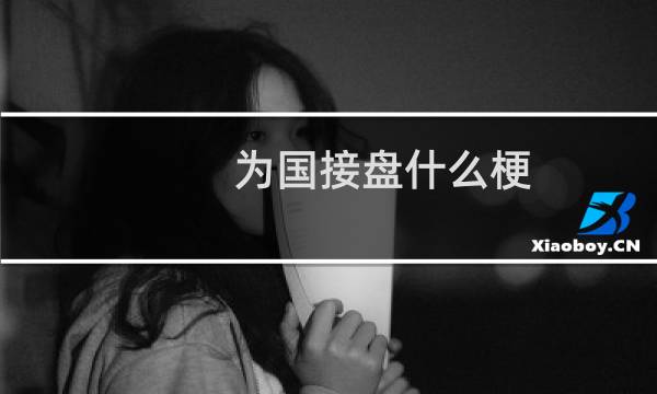 为国接盘什么梗