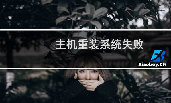 主机重装系统失败，远程ssh无法连接