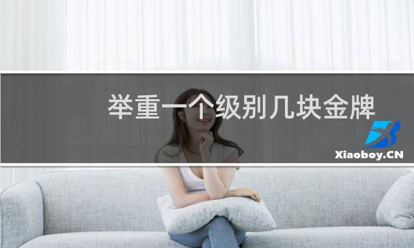 举重一个级别几块金牌