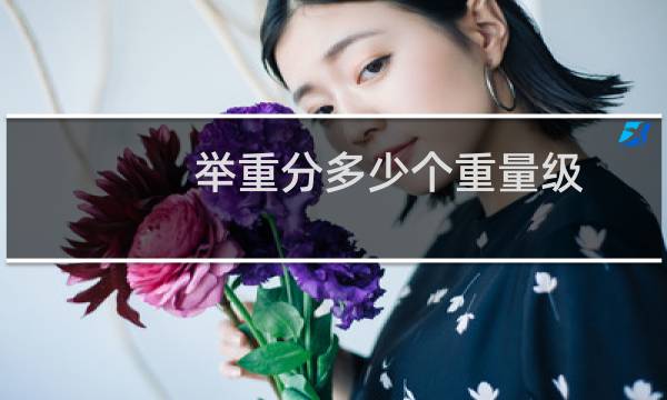 举重分多少个重量级