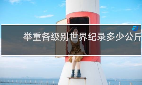举重各级别世界纪录多少公斤