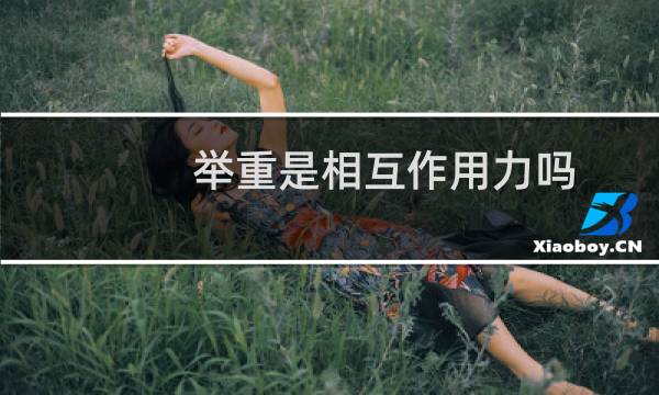举重是相互作用力吗