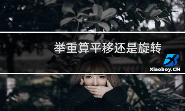 举重算平移还是旋转