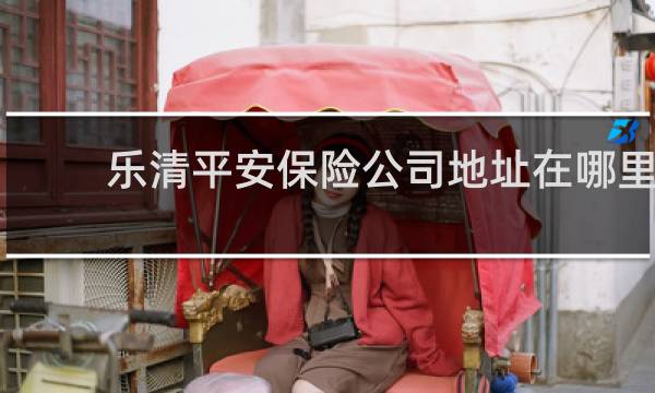 乐清平安保险公司地址在哪里图片