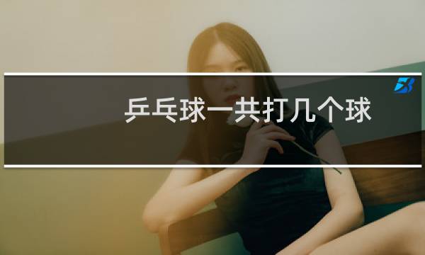 乒乓球一共打几个球
