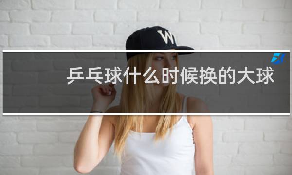 乒乓球什么时候换的大球