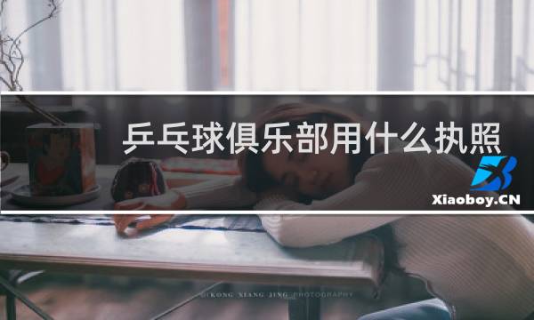 乒乓球俱乐部用什么执照