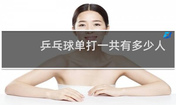 乒乓球单打一共有多少人