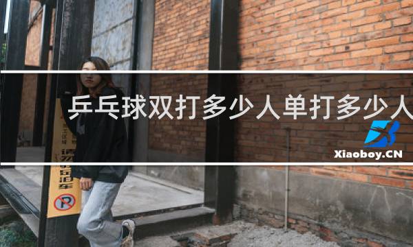 乒乓球双打多少人单打多少人