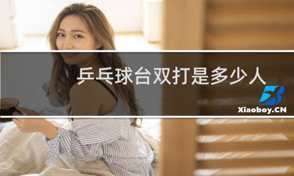 乒乓球台双打是多少人
