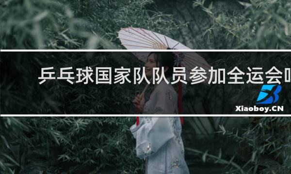 乒乓球国家队队员参加全运会吗