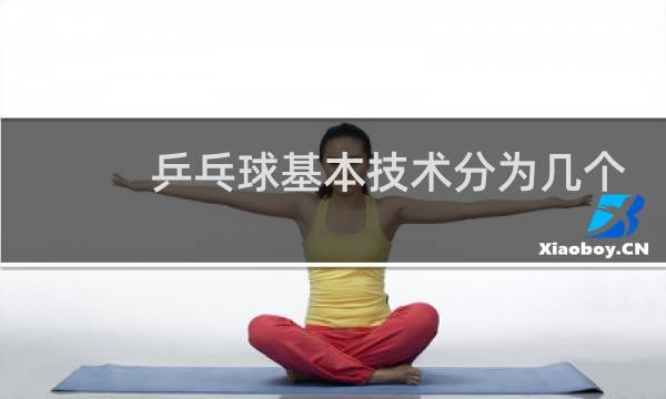 乒乓球基本技术分为几个