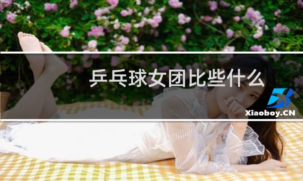 乒乓球女团比些什么
