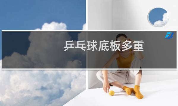 乒乓球底板多重
