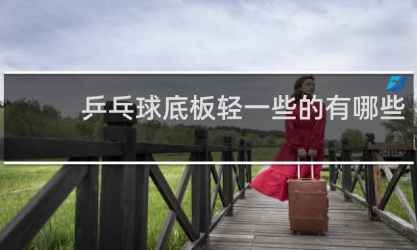 乒乓球底板轻一些的有哪些
