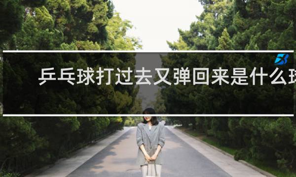 乒乓球打过去又弹回来是什么球