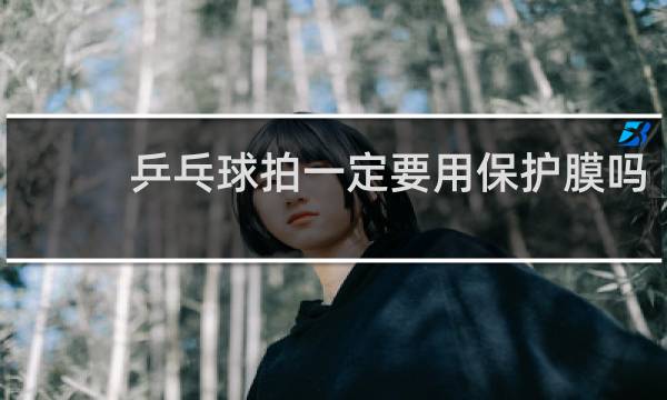 乒乓球拍一定要用保护膜吗
