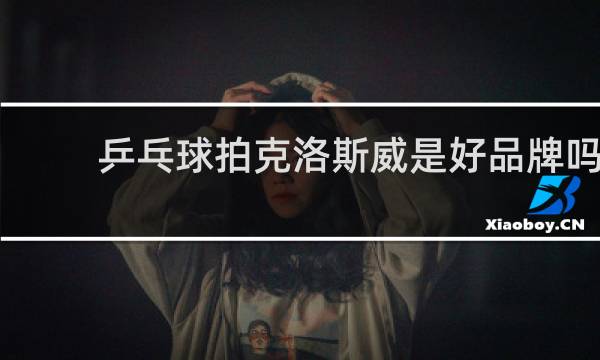 乒乓球拍克洛斯威是好品牌吗