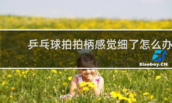 乒乓球拍拍柄感觉细了怎么办