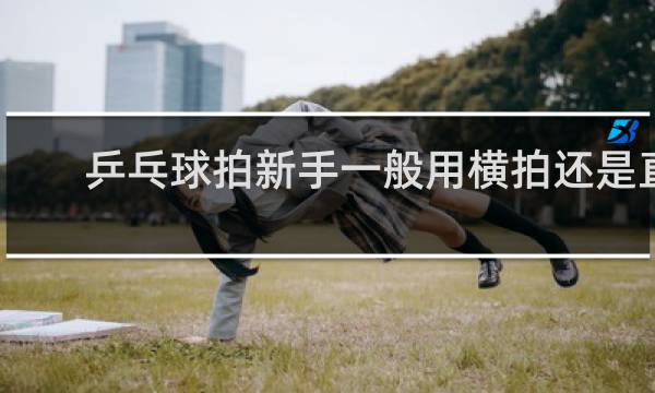 乒乓球拍新手一般用横拍还是直拍