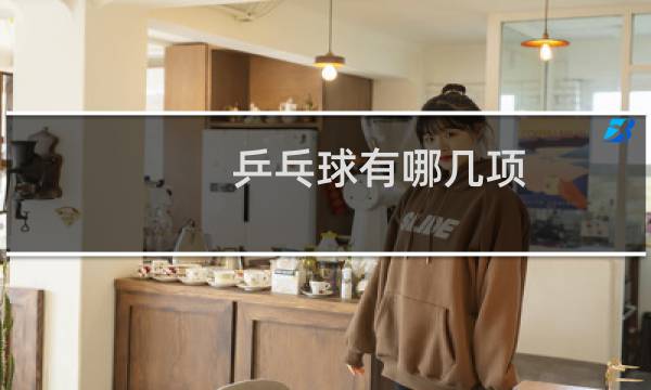 乒乓球有哪几项