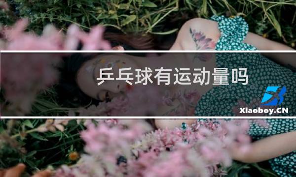 乒乓球有运动量吗