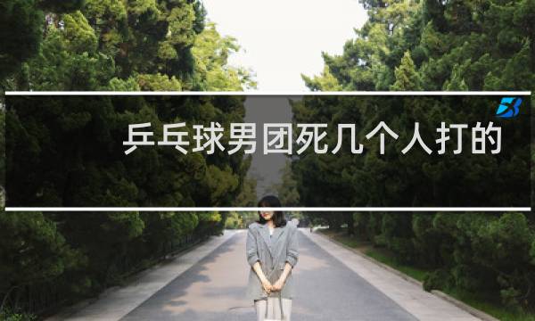 乒乓球男团死几个人打的