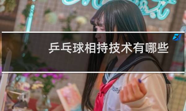 乒乓球相持技术有哪些